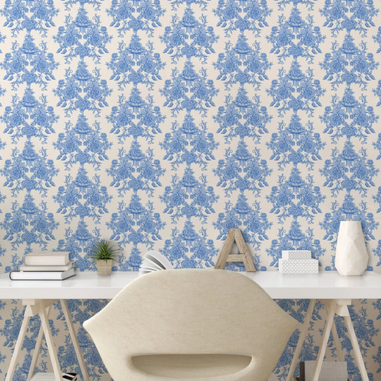 Beaverville Matte Peel & Stick Wallpaper Roll