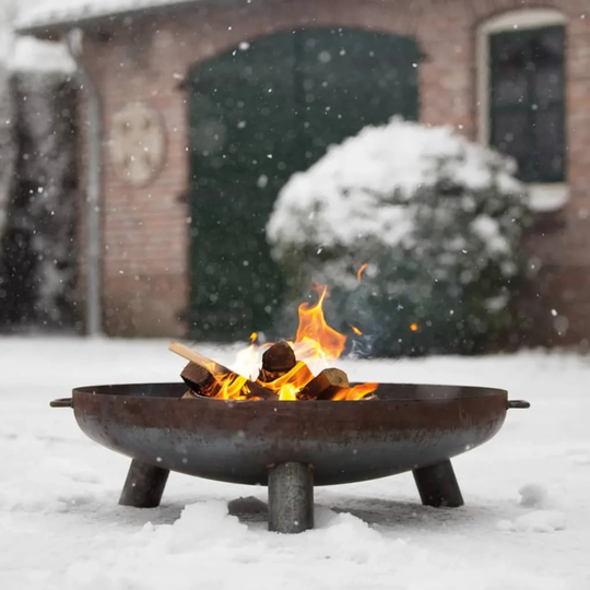 RedFire Fire Bowl Salo Black Steel 80cm