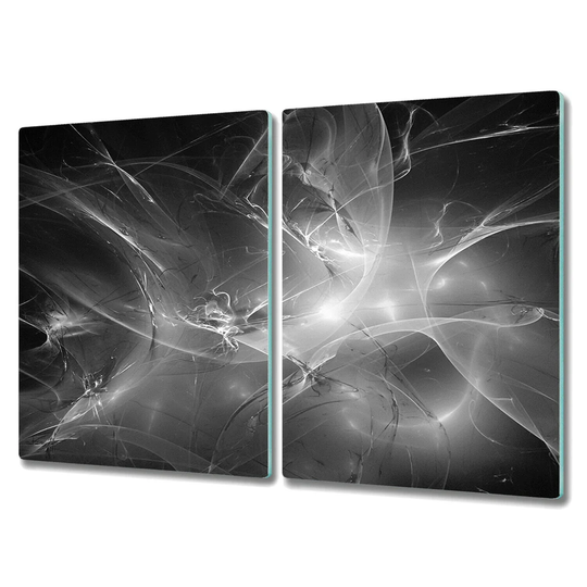 Buckleys Tempered Glass Waves Chopping Board