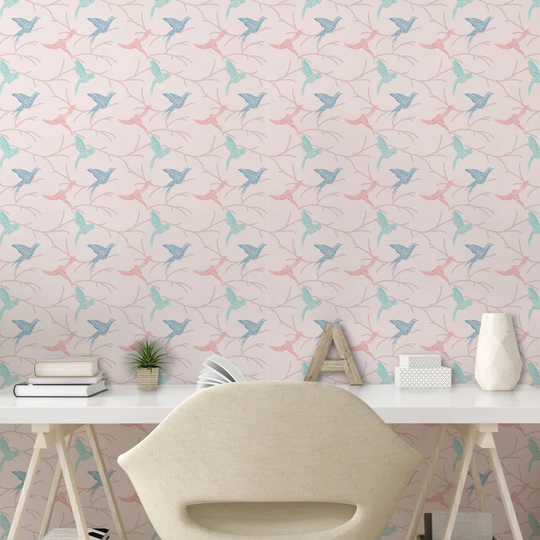 Rote Matte Peel & Stick Wallpaper Roll