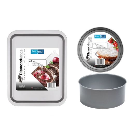 12 Cup Non-Stick Bun Tray