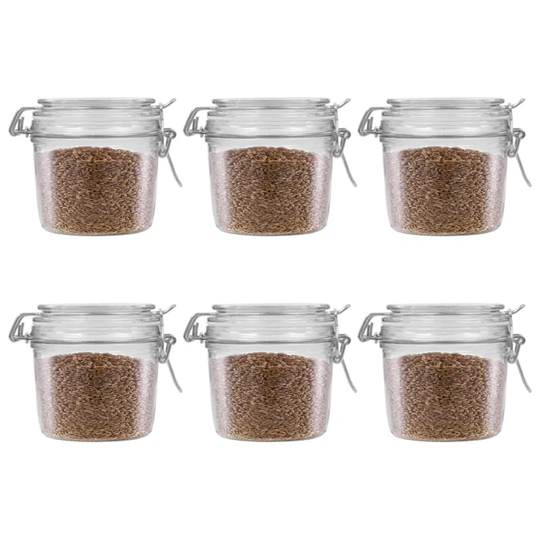 Clip Closure Storage Jars