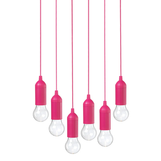 6-Bulb Battery Powered Outdoor Hanging Lantern