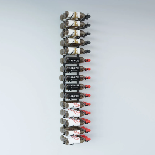 45 Bottle Wall Mounted Wine Bottle Rack