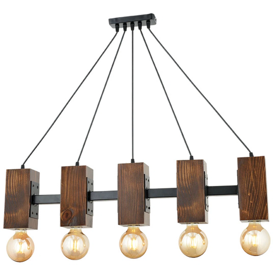 Biorn 5 - Light Kitchen Island Linear Pendant