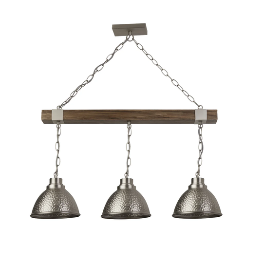 Riccio 3 - Light Kitchen Island Cone Pendant