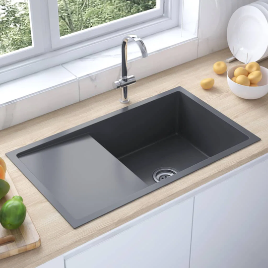 Escolta Single Bowl Inset Kitchen Sink