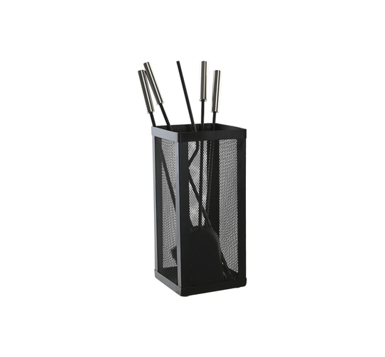 Istvan 5 Piece Steel Fireplace Tool Set