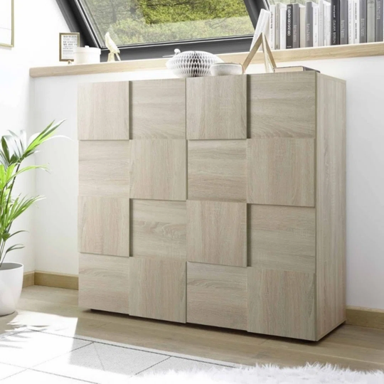 Storage Unit 2 Doors Artica White