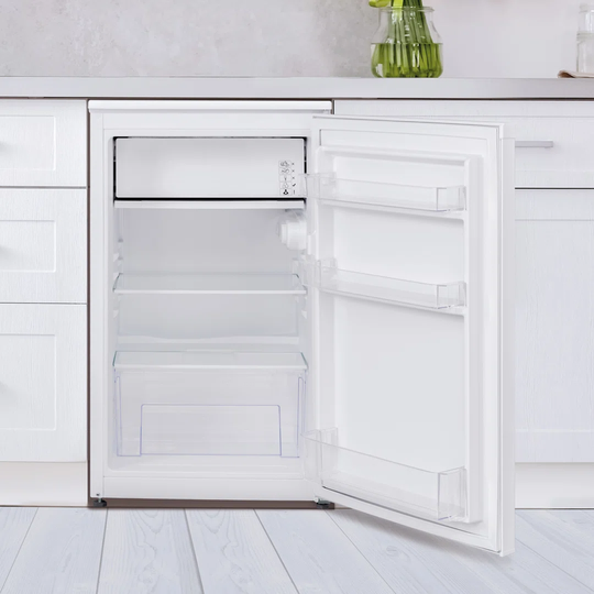 48Cm Under Counter Fridge With Chill Box White