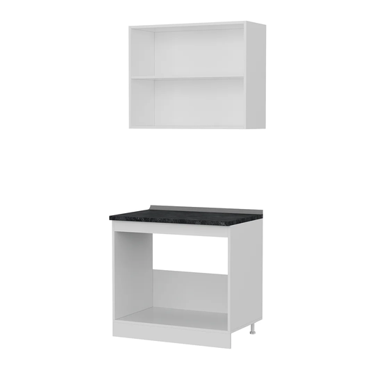 Aoibheann 154Cm H x 90Cm W x 58Cm D Kitchen Cabinet