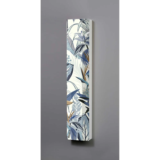 Flower Graphic Metal Kitchen Pantry
