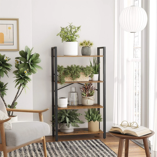 Therrien 120Cm H x 66Cm W Etagere Bookcase