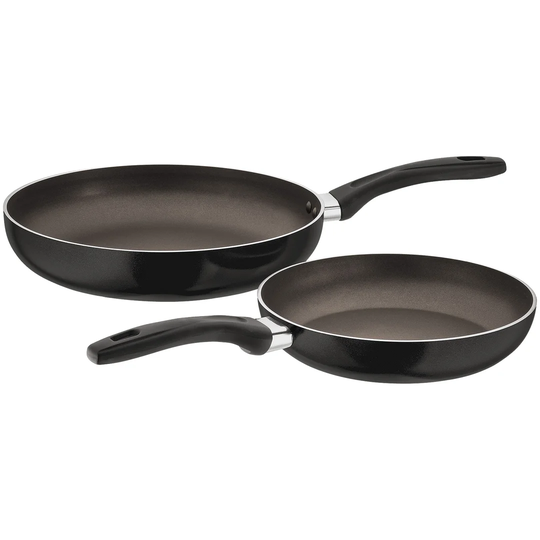 Judge Radiant Set of 2 Teflon Non-Stick Frying Pans, 22cm & 28cm