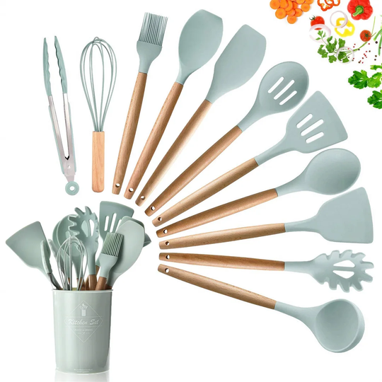 11 Piece Bauer Asorted Kitchen Utensil Set