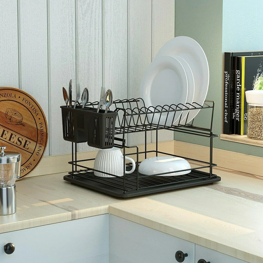 Lovett 2 Tier Dish Rack Bottom Tray