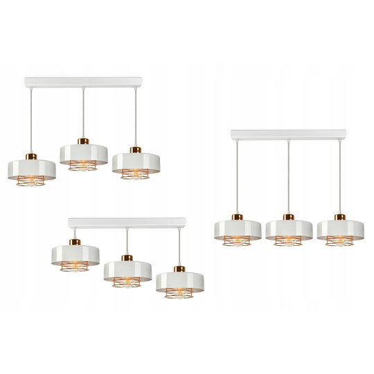 Springville 3-Light Kitchen Island Drum Pendant