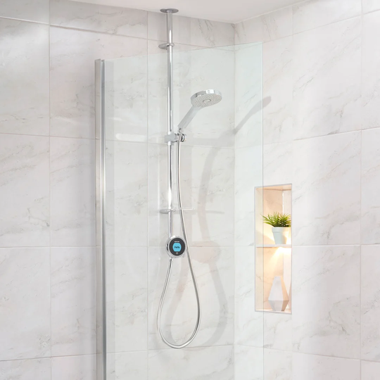 Optic Q Digital Shower with Handheld Shower Head