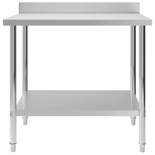 Binzel 100 Cm Stainless Steel Prep Table