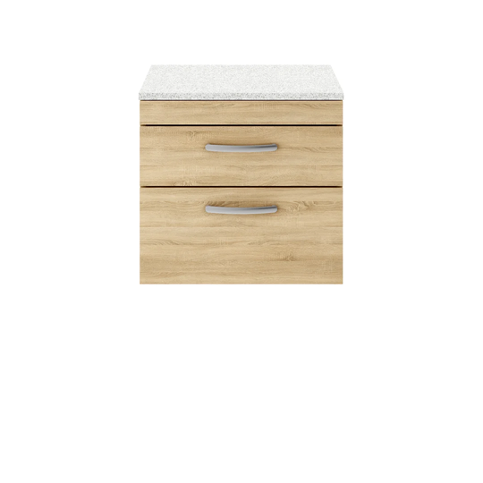 60.5Cm Wall Mounted Single Bathroom Vanity Base Only