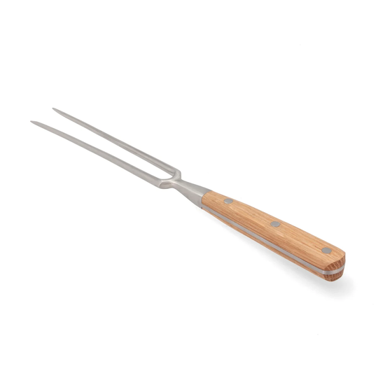 Morsø Foresta steak fork 28 cm Stainless steel-oak