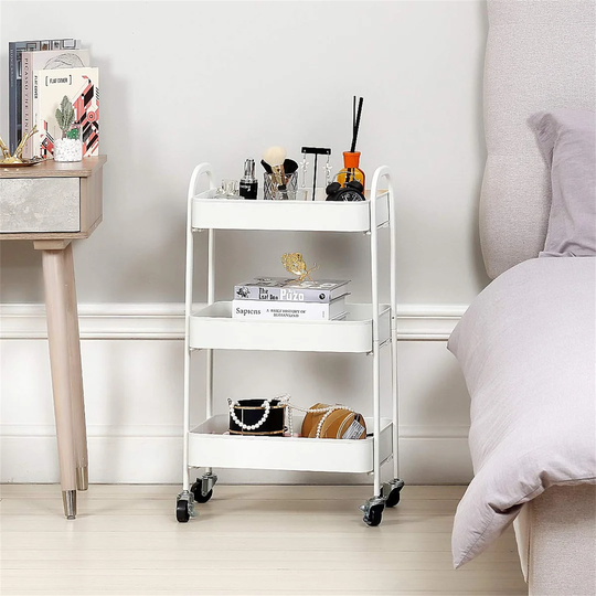 Nakamura 44 Cm Kitchen Trolley with Locking Wheels