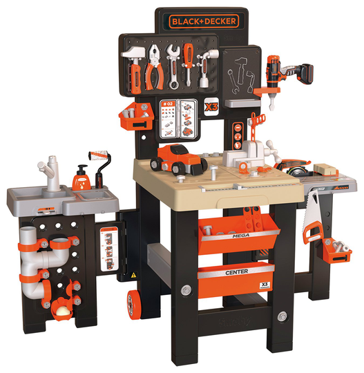 Smoby Black + Decker Mega Center