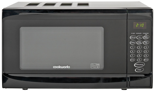 Cookworks 700W Standard Microwave EM7 - Black