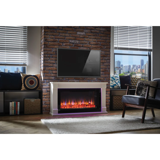 Bradbury 121.5cm W Electric Fire Suite