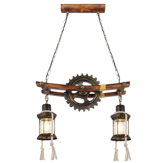 Grimaldo 2-Light Kitchen Island Pendant