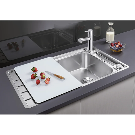 Axial III 91.5 x 51cm Inset Kitchen Sink with Overflow