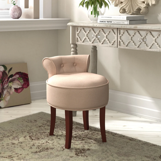 Bateman Solid Wood Dressing Table Stool