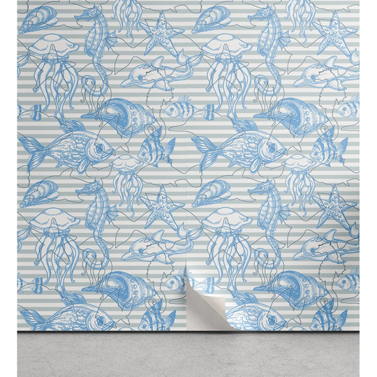 Tiffin Matte Peel & Stick Wallpaper Roll