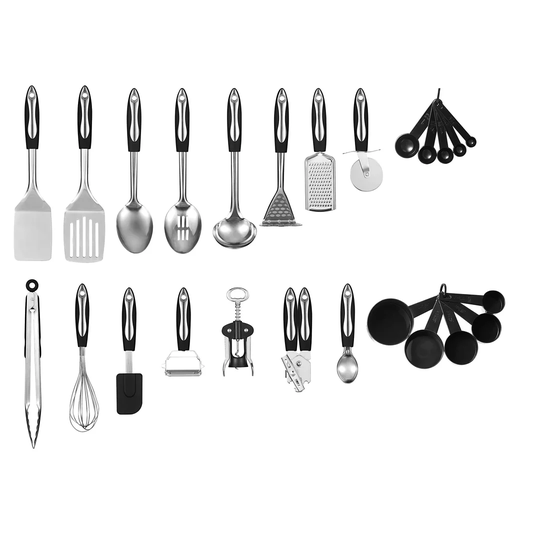 25Pc Kitchen Utensil Set