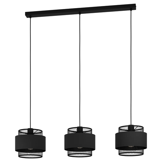 Millan 3-Light Kitchen Island Jar Pendant