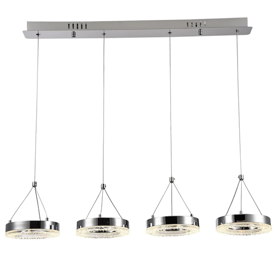 Pointer 4-Light Kitchen Island Linear LED Pendant