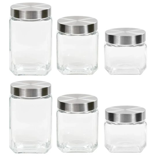 6 Piece Kitchen Canister Set