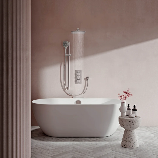 Dream Thermostatic Shower with Adjustable Shower Head / Handheld Shower Head