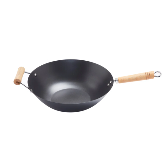 Belfry Kitchen Daniela 35Cm Non-Stick Carbon Steel Wok