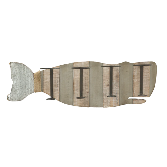 Marlee 4 Bottle Wall Mounted Wine Rack