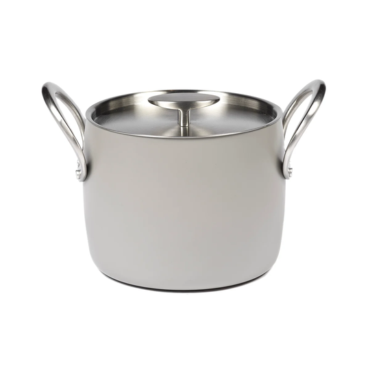 Serax Pure casserole 4 l stone grey