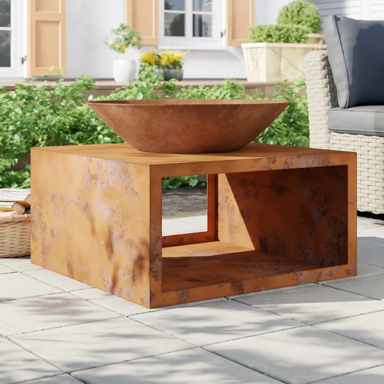 Brenden Steel Wood Burning Fire Pit
