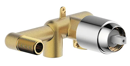 Flush Mount Fitting for Bathroom Sink Tap