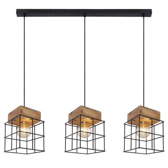Mabie 3-Light Kitchen Island Pendant