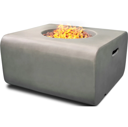 BA64E7E294A4434DBDBC25607355B9CB Lavish Garden & Patio Gas Fire Pit With Eco-Stone Finish