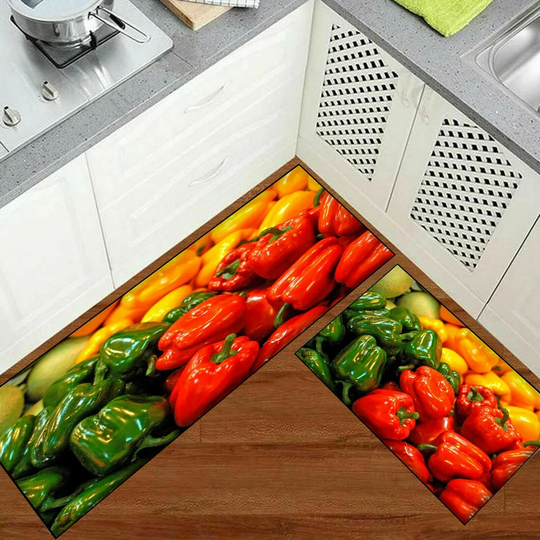 Elvita Kitchen Mat Door