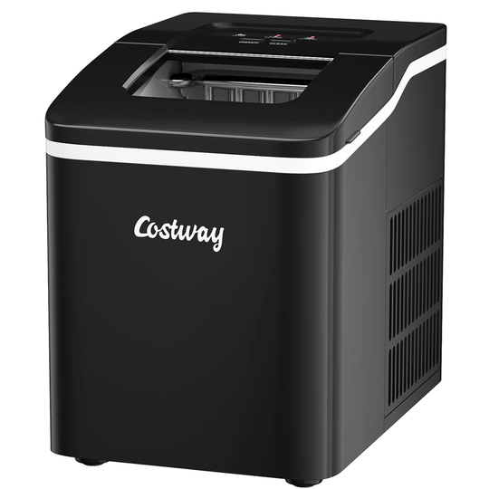 Costway 26.46 lb Daily Production Clear Ice Portable Ice Maker