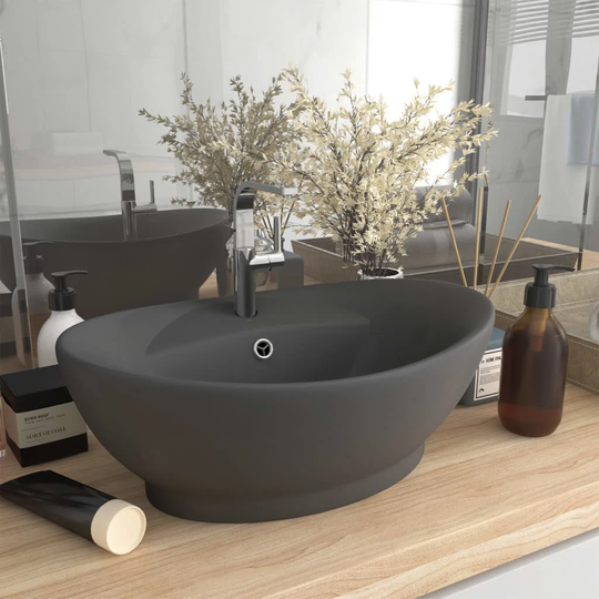 Pearlene Bathroom Luxury Ceramic Countertop Basin