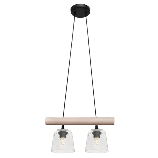 Harrill 2-Light Kitchen Island Jar Pendant