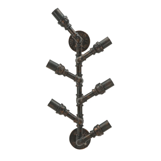 Alley 6 Bottle Wall Mounted Wine Rack